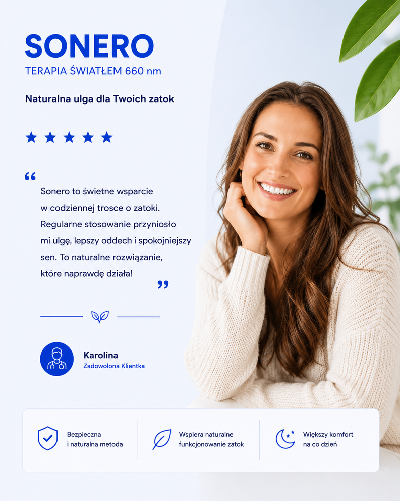 Sonero Terapia Światłem 660 nm